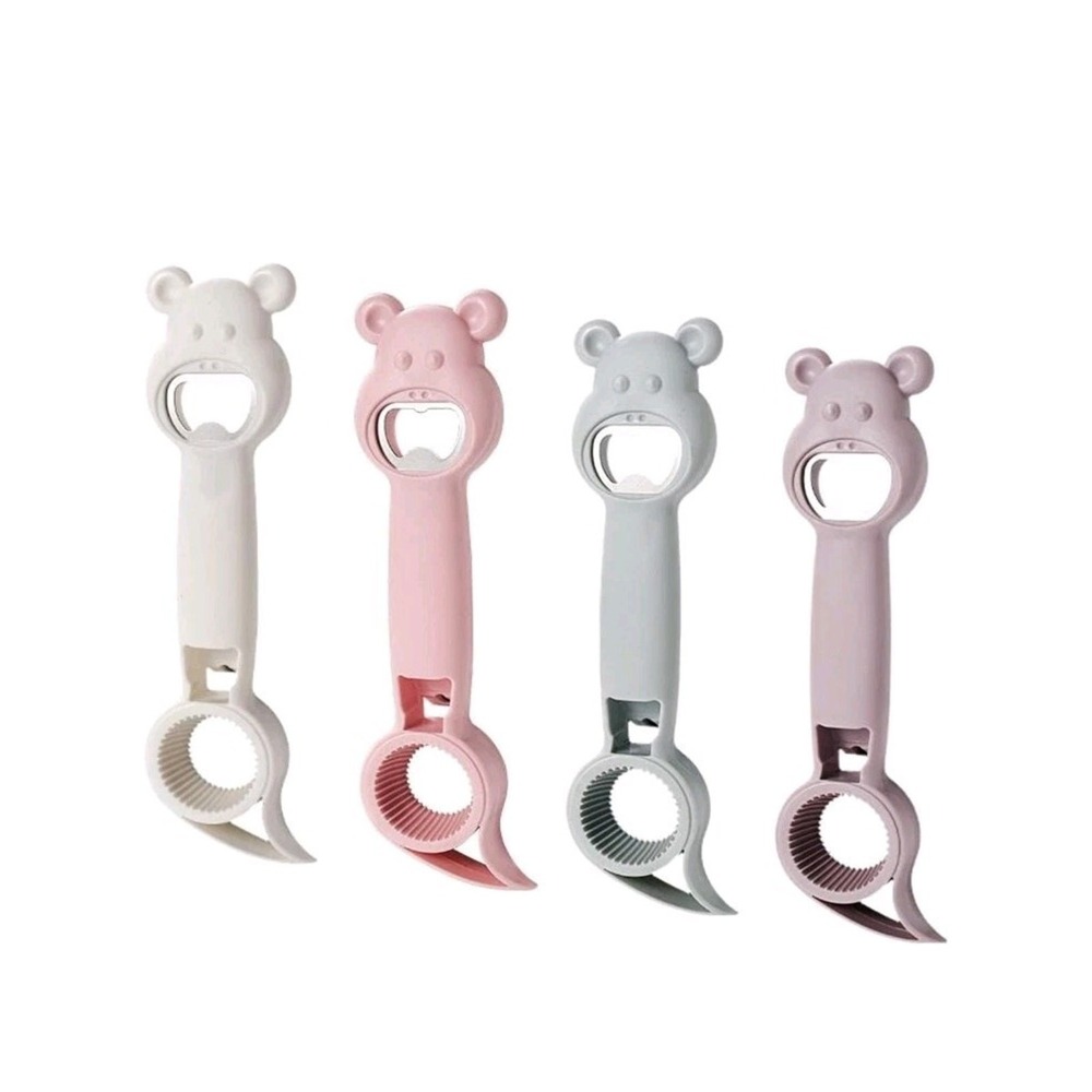 New 4 in 1 Multi Function Can Opener Bottle,Multi Kitchen Tool for Jelly Cans s9